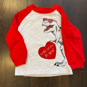 Carter’s Boys Dino Valentines Shirt